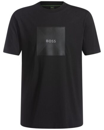 M Tee Logo Rib 10270342 - Boss Green T-shirts  - 4063545040746