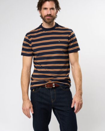 Mørkeblå Maverick Shirt - Mcs T-shirts  - 5715524151668