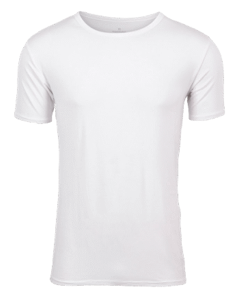 Hvid Kopenhaken Bertram Herre Shirt Bambus White - Kopenhaken T-shirts
