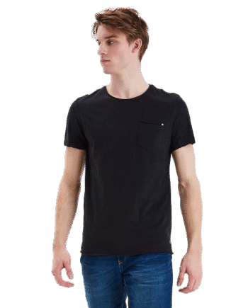 Sort Blend Herre Shirt Black - Blend T-shirts  - 5715574782409