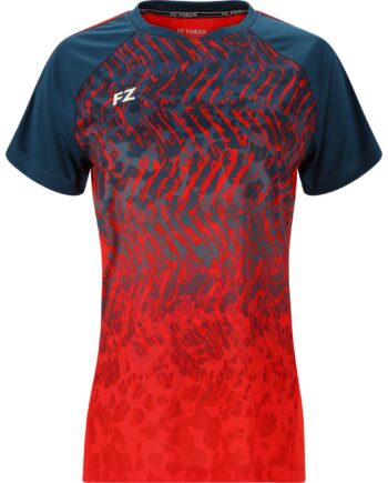 Forza Alva Women Shirt Fiery Red - Forza T-shirts