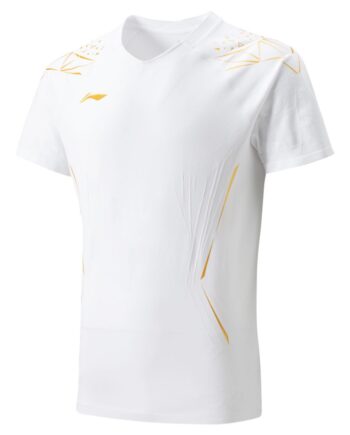 Hvid Ning Aayv019 International Shirt White - Li-ning T-shirts