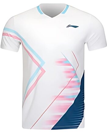 Hvid Ning Aayv051 Players Shirt White - Li-ning T-shirts