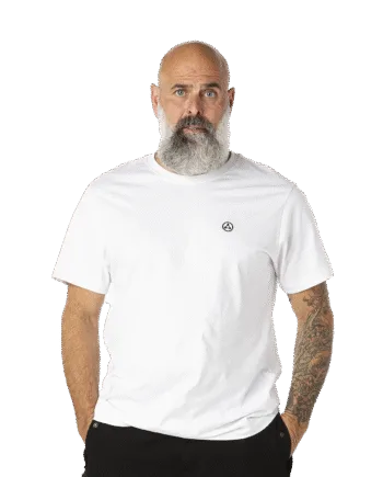 Hvid Molecule Shirt Logo White - Molecule T-shirts  - 5740032906974