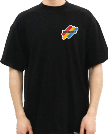 Sort Betacritic Tee - Betacritic T-shirts