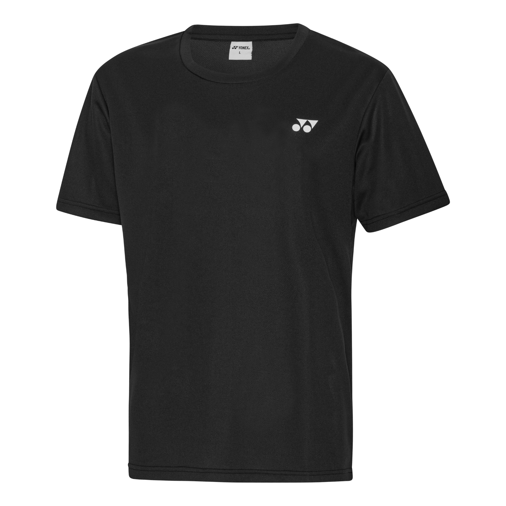 Sort Yonex Basic Junior Shirt Black - Yonex T-shirts