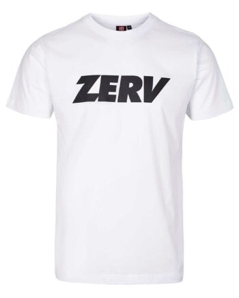 Hvid Zerv Promo Shirt White - Zerv T-shirts  - 1233445156998