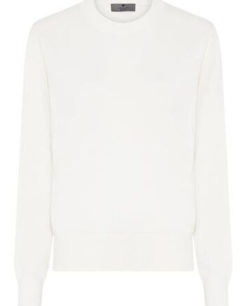 Hvid Lundgaard Strik Rå 102 - Lundgaard T-shirts  - 5713270483552