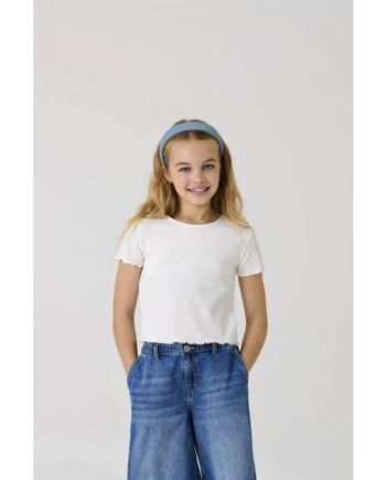 Hvid Kids Only Top Til Piger - Kids Only T-shirts