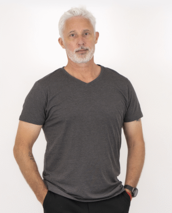 Asphalt Nero Kiko Herre Shirt - Nero T-shirts  - 5712985390926