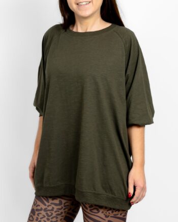 Marley Relaxed Deep Olive Shirt - Utg T-shirts  - 5740038332456