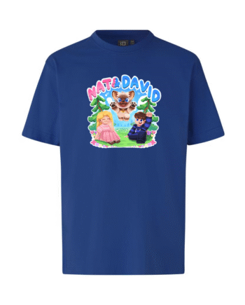 Natampdavid Olaf Tee Blå - Nat&david T-shirts