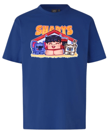 Shadys Kæledyr Tee Blå - Shadysmc T-shirts
