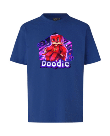 Doodie Tee Blå - Doodie T-shirts