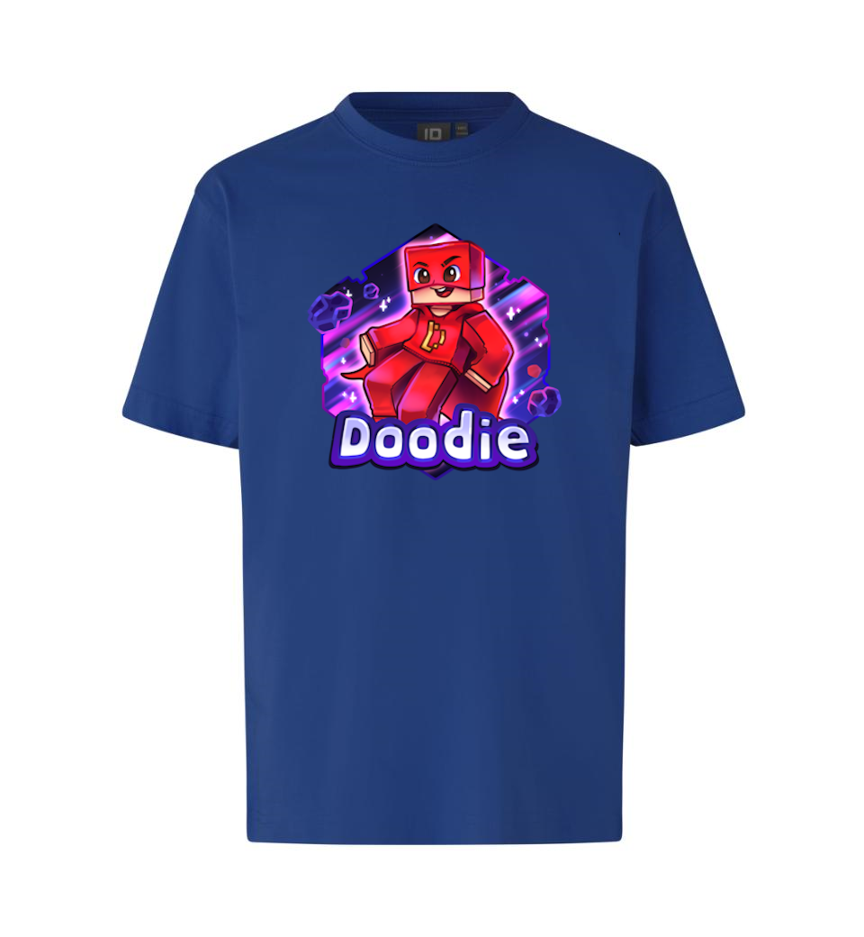 Doodie Tee Blå - Doodie T-shirts
