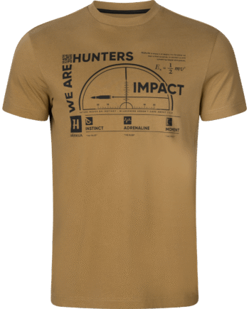 Harkila Impact Tee Shirt Golden Brown - Härkila T-shirts  - 5714733615732