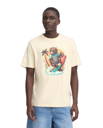 Bleached Sand Blend Jessy Herre Shirt - Blend T-shirts  - 5715574928623