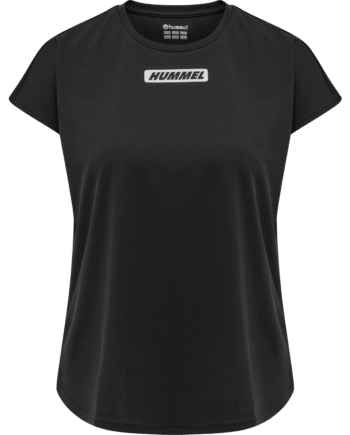 Sort Hummel Dame Trænings Tee Shirt Black - Hummel T-shirts  - 5757150420381