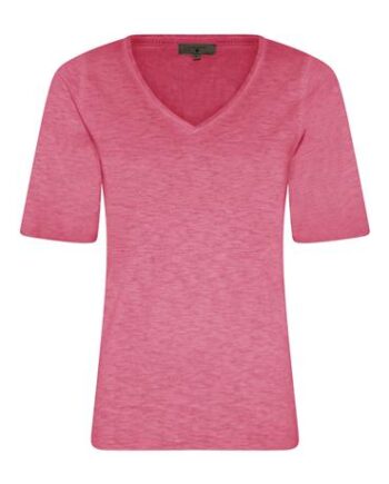 Rød Lundgaard Shirt Berry 262 - Lundgaard T-shirts  - 5713270425279