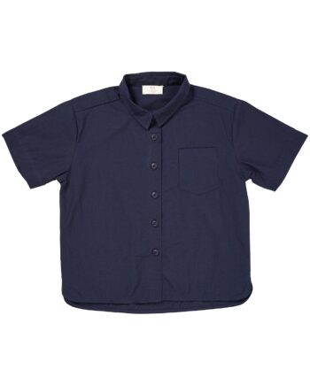 NAVY Poplin Shirt - T-shirts  - 5740026352053