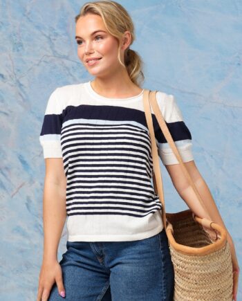 Hvid Skovhuus Kvinde Holly Shirt Off White - Skovhuus T-shirts  - 5711419451493