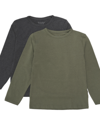 Beetle Minymo Børne Langærmet Tee Shirt 122 - Minymo T-shirts  - 5757150121165