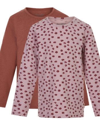 Violet Ice Minymo Pige Langærmet Tee Shirt - Minymo T-shirts