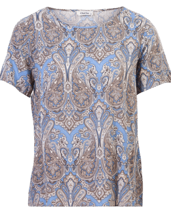 Bright Blue Chacha Dame Shirt - Chacha T-shirts  - 5714990121229