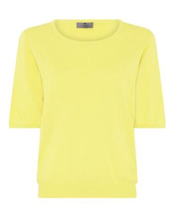 Gul Lundgaard Strik Light Lime 487 - Lundgaard T-shirts  - 5713270521520