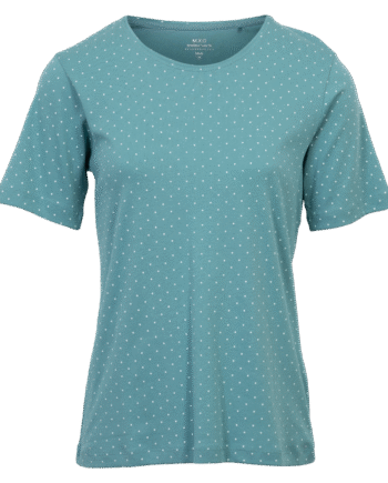 Hvid Dame Shirt økologisk Bomuld Bay White - M.x.o T-shirts  - 5715066063634