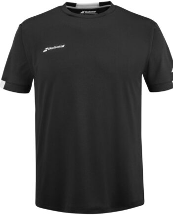 Sort Babolat Play Crew Neck Neck Tee Black - Babolat T-shirts  - 3324922117477