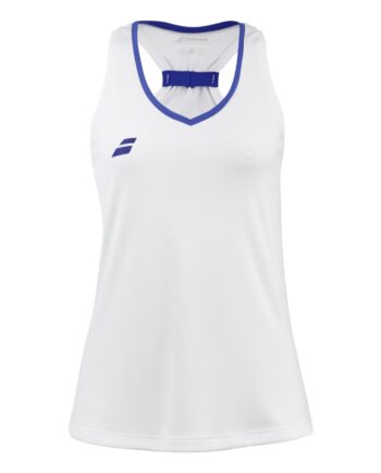 Hvid Babolat Play Tank Top Women White - Babolat T-shirts  - 3324922119273