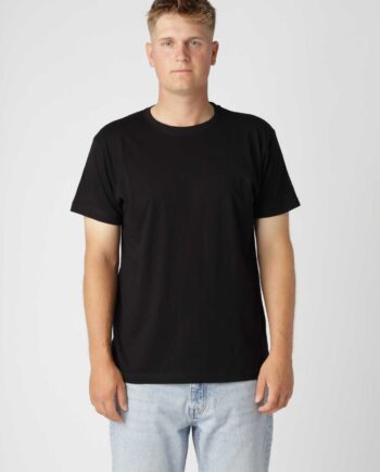 Sort Basic Shirt - Hiddentrend T-shirts  - 0000040030201
