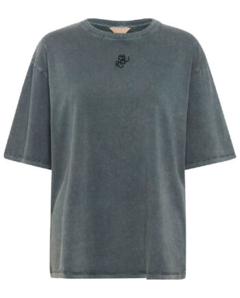 Grå Wash Culture Shirt Alfie Grey Wash - Culture T-shirts  - 5715576684879