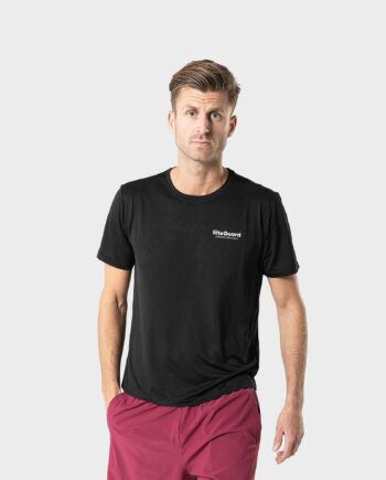 Sort Ground Tech Shirt Men Black - Liiteguard T-shirts  - 5714776005613