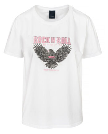 Hvid Luxzuz Shirt Rock White - Luxzuz T-shirts  - 5715656108745