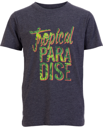 Denim Melange Drenge Shirt 134 140 - N.o.h.r. T-shirts  - 5712985496512