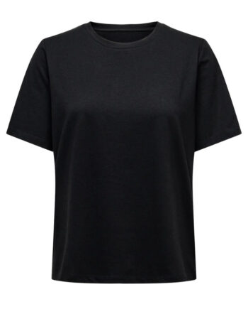 Sort Only Shirt Only Tee Black - Only T-shirts  - 5715308926420