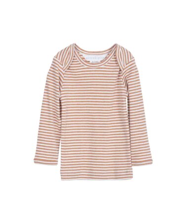 Gul Serendipity Baby Trøje Stribet Cashew - T-shirts
