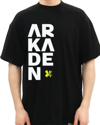 Sort Arkaden Offset Tee - Arkaden T-shirts