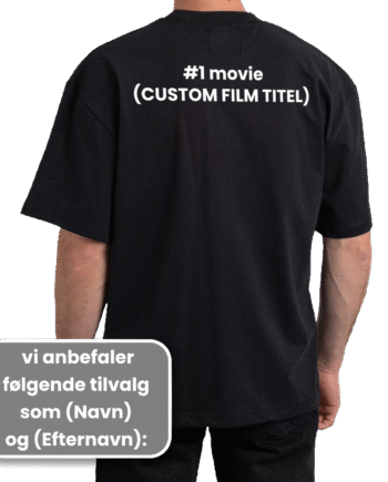 Sort Betacritic Custom Film Tee - Betacritic T-shirts