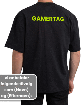 Sort Arkaden Gamertag Tee - Arkaden T-shirts