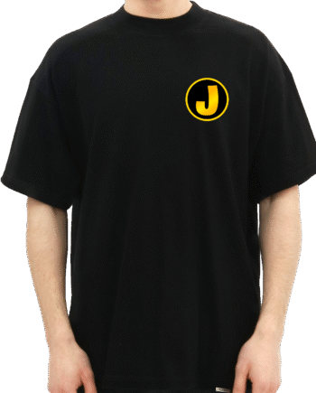 Sort Goldenj Logo Tee - Goldenj T-shirts