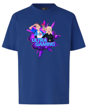 Ultra Gaming Tee Blå - Ultra Gaming T-shirts