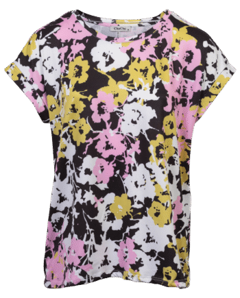 Print 44 Flower Zbyz Dame Shirt Print Flowers - Zbyz T-shirts  - 5714470251545
