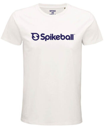 Hvid Spikeball Shirt - Dingadget T-shirts