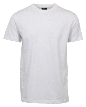 Hvid Tee Jays Herre Shirt White 5xl - Tee Jays T-shirts  - 5714990151479
