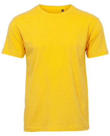 Gul Tee Jays Herre Shirt Yellow - Tee Jays T-shirts  - 5714990151158