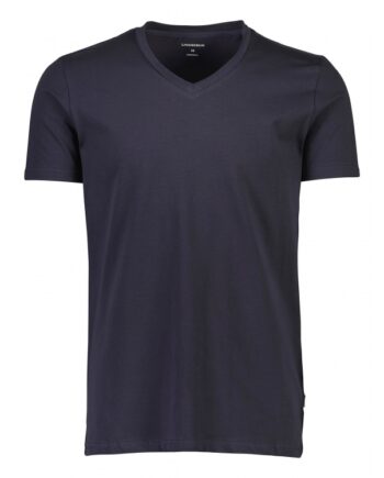 Sort Lindbergh Shirt Hals Til Herre - Lindbergh T-shirts