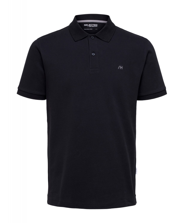 Sort Selected Klassisk Polo Til Herre - Selected T-shirts